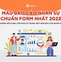 Mẫu Báo Cáo Tình Hình Biến Động Nhân Sự