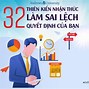 Nhận Thức Sai Lệch Tiếng Anh Là Gì