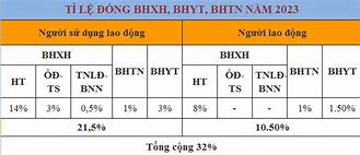 Tỷ Lệ Đóng Bhxh Bhyt Bhtn Năm 2022