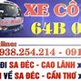 Xe Đi Cao Lãnh Cần Thơ